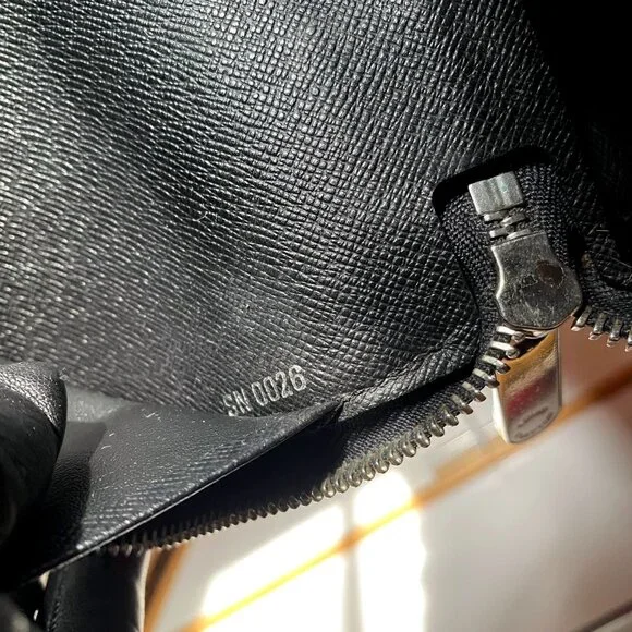*CC Sale* 06 Vintage LV Black Epi Zippy Organizer Unisex SN0026 - Picture 9 of 13